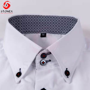 เสื้อเชิ้ตแขนยาวลำลองผู้ชาย ผ้าฝ้าย 100% ระบายอากาศได้ดี รับสกรีนโลโก้และออกแบบได้ - Product Image 2