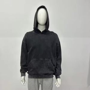 Hot premium quality Acid Wash Hoodie Custom High Quality Fleece high Quality Street Wear premium customized Hoodie <b>sweatshirt</b> - Product Image 6