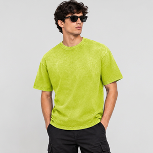 Camiseta Extra Grande Personalizada para Hombre, 100% Algodón, Estilo Vintage Lavado, con Estampado Gráfico Desgastado, Hombros Caídos, Corte Casual - Product Image 6