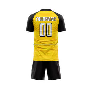 Men's Soccer Uniform 100% Polyester Quick Dry Breathable Custom Design Jersey <b>Set</b> for Training New Arrival <b>on</b> Sale - Product Image 3