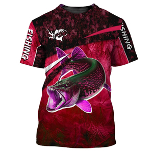 เสื้อยืดตกปลา LADO SPORTS OEM 2025 พิมพ์ลายตามสั่ง ผ้าสแปนเด็กซ์/โพลีเอสเตอร์ ทรงเข้ารูป แขนยาว ระบายอากาศได้ดี ป้องกันรังสียูวี UPF 50+ - Product Image 1