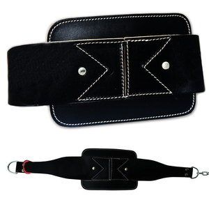 Ceinture de musculation professionnelle réglable en cuir de vachette souple, respirante et légère avec fermeture à boucle pour l'entraînement en salle de sport - Product Image 4
