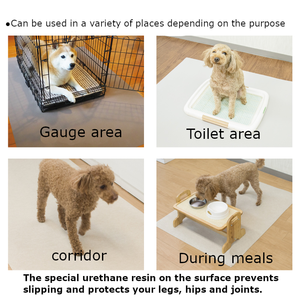 Tapete Antideslizante para Perros y Gatos Mayores, Ligero, Reversible, Plegable, Impermeable, Lavable, Resistente a las Caídas, Forma Cuadrada - Product Image 4