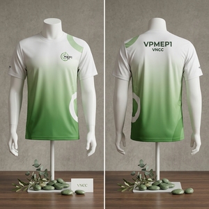 เสื้อทีม VPMEP มืออาชีพ ผู้ผลิตชุดกีฬา รับผลิตแบบ OEM ODM เสื้อกีฬาโพลีเอสเตอร์แขนสั้นแบบแห้งเร็วสำหรับทุกเพศ - Product Image 1
