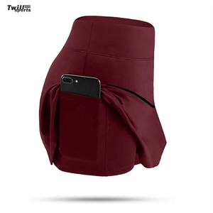 Mujeres plisado Golf entrenamiento correr Atlético Skort Mini uniformes Preppy tenis deportes faldas - Product Image 6