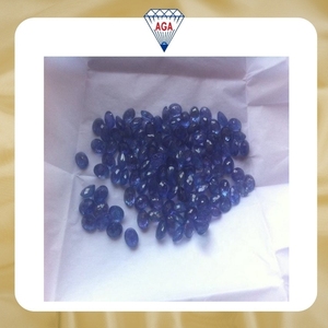 Piedras Preciosas Sueltas de Tanzanita Natural Azul de Alta Calidad, Corte a Cuadros, Facetadas, Ovaladas, Impecables, para la Fabricación de Joyas y Collares, Venta al Por Mayor B2B - Product Image 6