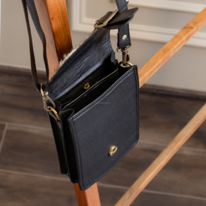 Nouveaux cheveux sur peau de vache bandoulière téléphone sac petit sac en cuir occidental en cuir véritable téléphone portable sac à main-téléphone intelligent pour femmes - Product Image 6