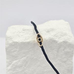 Abalorio de ojo chapado en oro amarillo de 14 quilates hecho a medida, joyería de animales bonitos para mujer, alta calidad y elegante - Product Image 3