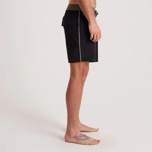 Shorts de plage sportifs décontractés pour hommes, taille élastique respirante, séchage rapide, qualité supérieure, fabriqués au Pakistan, taille 3XL, OEM - Product Image 4