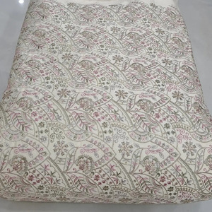 SQ embroidery fabric sequin fabric embroidered kaftan fabric embroidery abaya fabric lace fabric boutique fashion wholesale bulk - Product Image 3