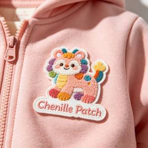 Écussons magnétiques en tissu de luxe brodés avec logo pour vêtements scolaires, sportifs et de mode – Fournisseur OEM d'usine de mode - Product Image 5