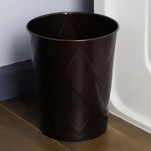 Modern Luxury Metal Garbage Bin Eco-Friendly Design Customizable Color Logo for Indoor/Outdoor Use Living Room Bedroom Kitchen - Product Image 6