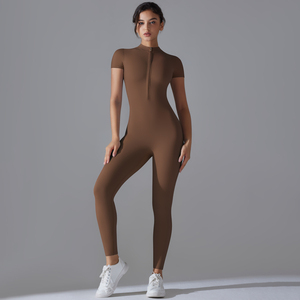Nouvelle combinaison sexy à bretelles halter sans manches, longueur intégrale, été, tissée, 100% polyester, pour femmes, séchage rapide, respirante - Product Image 1