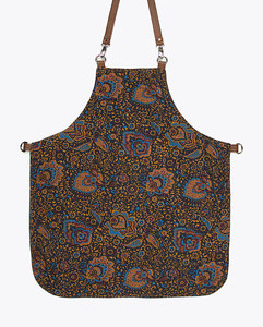 Capa de Peluquería de Mezclilla con Bolsillos de Cuero, Diseño Duradero - Product Image 2