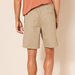 Shorts de sport pour homme, style vintage, été, mode, tissu en toile respirant, spandex/polyester, uni - Product Image 4