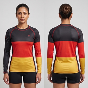 Custom OEM <b>Women</b> Long Sleeve <b>Rash</b> Guard UPF 50+ Quick Dry BJJ Surf Swim <b>Rash</b> <b>Vest</b> Sun Protection Compression Swimwear Australia - Product Image 4