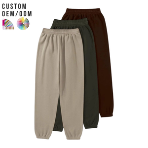 กางเกงจ็อกเกอร์ผ้าฝ้ายน้ำหนักเบาสำหรับผู้ชาย สไตล์ลำลอง เอวยางยืด ระบายอากาศได้ดี รับทำโลโก้ตามสั่ง รองรับ OEM ODM ขายส่ง - Product Image 4