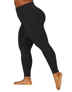 Mallas personalizadas de cintura alta para gimnasio para mujer, tejido de punto de LICRA de poliéster cómodo, transpirable, elástico, estampado Sexy - Product Image 1