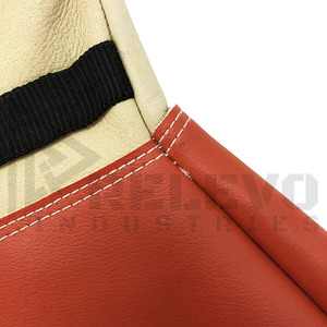 Gants de soudage en cuir industriels avec logo personnalisé, résistants à la chaleur, pour la construction, l'usine, l'hiver, vente en gros - Product Image 6