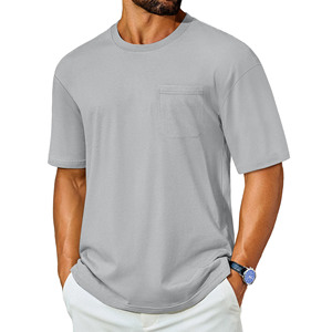 Camisetas de Jersey 100% Algodón de Alta Calidad al por Mayor, Camisetas para Hombre, Ropa Urbana Personalizada con Logotipo, Camisetas Extra Grandes para Hombre - Product Image 2
