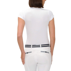 High Quality 4way Stretch Horse <b>Riding</b> Equestrian Shirt Top Base Layer Competition Show Shirt Polo Soft Feel Technical Fabric - Product Image 5