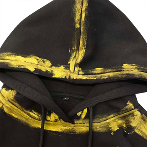 เสื้อฮู้ดโอเวอร์ไซส์พิมพ์ลายสกรีน ผ้าสโตนวอช 80% คอตตอน 20% โพลีเอสเตอร์ 400 แกรม หนักแน่น คุณภาพสูง - Product Image 4