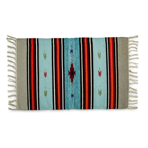 Handwoven Cotton Mats Custom Size Wholesale for Bathroom Living Room Home Decor - Product Image 1
