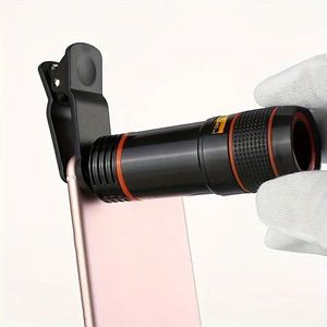 Lente per Smartphone 8X 12X 20X, Accessorio per Telefono e Tablet, Lente Zoom a Lunga Focale, 100% Tessuto in Rayon - Product Image 4