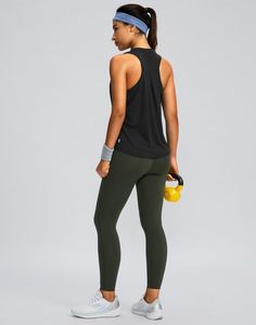 Camiseta sin mangas básica para mujer, de algodón acanalado elástico, estilo camisola, corte ajustado, casual, de verano, a la moda, top corto, espalda cruzada, para entrenamiento y ropa deportiva. - Product Image 5
