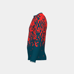 Rashguard unisexe à manches longues, écologique, OEM, pour les sports nautiques |   Haut en polyester/spandex résistant aux UV et à séchage rapide - Product Image 3