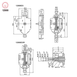 Mouvement d'horloge de batterie à double pendule - Product Image 3