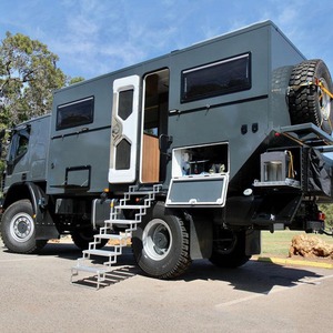 2026 4x4 Aluminum Fiberglass Motorhome RV Camper Lightweight Travel Vehicle with <b>Kitchen</b> Bathroom Sleeping Space - Product Image 1