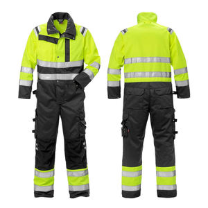 Custom Reflective Cotton Safety Uniform Work Coverall for Men's Mechanic Workers-High Quality Oeko-<b>Tex</b> Certified Anti-Allergy - Product Image 6