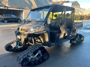 LISTO PARA ENVIAR Compra y Conduzca CF MOTO 1000CC 4x4 UTV 1000 Utilitario Side-by-Side con sistema de rieles para nieve - Product Image 2