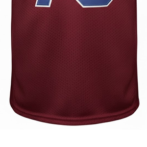 Maroon American Football Jersey V-Neck Short Sleeve Sublimated Print Mesh Uniform for Men Number 78 - Product Image 6