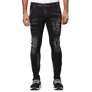 デニムジーンズパンツ男性用2023新品カスタムデザイン100% 輸出向けバングラデシュストレートスタイル - Product Image 1