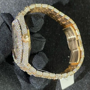 Relojes de Edición Limitada de Acero Inoxidable, Mecánicos Automáticos, Estilo Hip Hop Clásico, Unisex, con Joyas de Belleza Hechas a Mano - Product Image 4