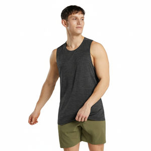 Camiseta sin Mangas Personalizada para Hombre, Talla Grande, Informal, Diseño 2025, para Gimnasio y Entrenamiento, 100% Algodón, Transpirable, de Secado Rápido, para Verano - Product Image 1