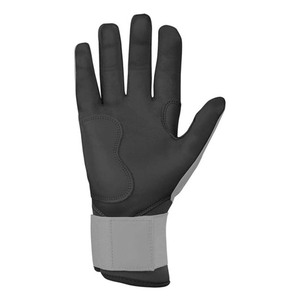 ELIXE SPORTS ES-4003 Gant de frappe gris en microfibre rembourré avec fermeture auto-agrippante pour main droite, unisexe, adulte, entraînement, tissu tricoté - Product Image 4