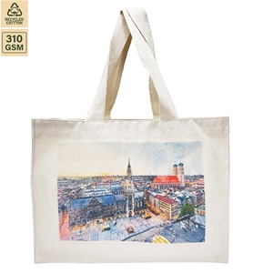 Sac de plage en coton non laminé de 10 onces, sac de voyage de plage 40x30x20 cm, logo personnalisé, vente en gros, OEM, marque privée, modèle SNCH233 - Product Image 1