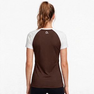 Camiseta Deportiva ZT para Mujer, Manga Corta, Ajustada, Secado Rápido, Spandex/Nailon, Transpirable, Ligera, Ecológica, Cuello Redondo - Product Image 2