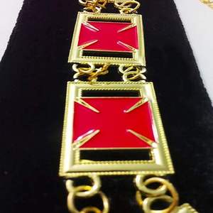 Colliers Maçonniques Personnalisés NESTA SPORTS – Chaînes en Métal Doré avec Régalia Maçonnique – Disponibles à la Vente - Product Image 4