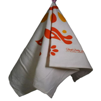 Organic Cotton Eco-Friendly Kitchen Tea Towel Dishwashing Cloth Square Shape Easy-Carry Comfortable Waterproof Surface
