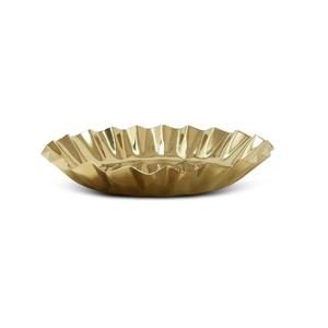 Handcrafted Golden Metal <b>Tray</b> Made By Skilled Designer <b>Gold</b> <b>Serving</b> <b>Tray</b> Luxury <b>Gold</b> Vanity <b>Tray</b> Handcrafted Golden Metal <b>Tray</b> - Product Image 6