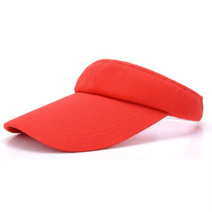 Canvas Tennis Cap for Running Blank Fashion Cycling Visor OEM Lightweight Closure Sports Sun Adjustable Back Wholesale Custom - Product Image 6