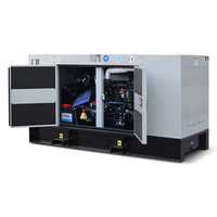 Generador Eléctrico Monofásico de 12kw 15kw 20kw 25kw 30kw 40kw 50kw Refrigerado por Agua, Silencioso, Diésel, 60kw 80kw 100kw, Precio de Generador