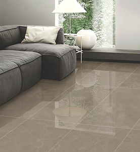 Azulejos de Porcelana Enver Almond para Piso y Pared, Azulejos Interiores Modernos con Acabado Mate y Pulido para Hogar, Hotel, Oficina, 60x120 CM, 8.5 MM de Grosor - Product Image 1