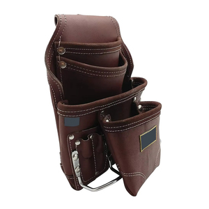 Pakistan Made Wholesale Price High Quality Leather <b>Tool</b> Bags Outdoor Use Leather <b>Tool</b> Bags In OEM Service - Product Image 6