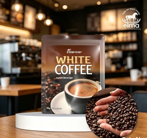 Café Blanco Instantáneo de Etiqueta Privada OEM de Malasia, Sabor Clásico a Caramelo Latte, Aroma Intenso, Sabor Amargo, en Sobres - Product Image 1