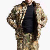 Vêtements de chasse respirants et imperméables, vêtements de chasse d'hiver, camouflage pour hommes, impression personnalisée, taille personnalisée, technologie OEM, veste de chasse